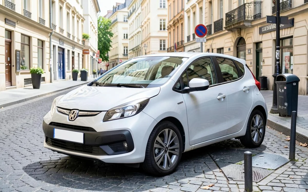 Compact rental car