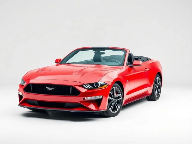 Convertible rental car