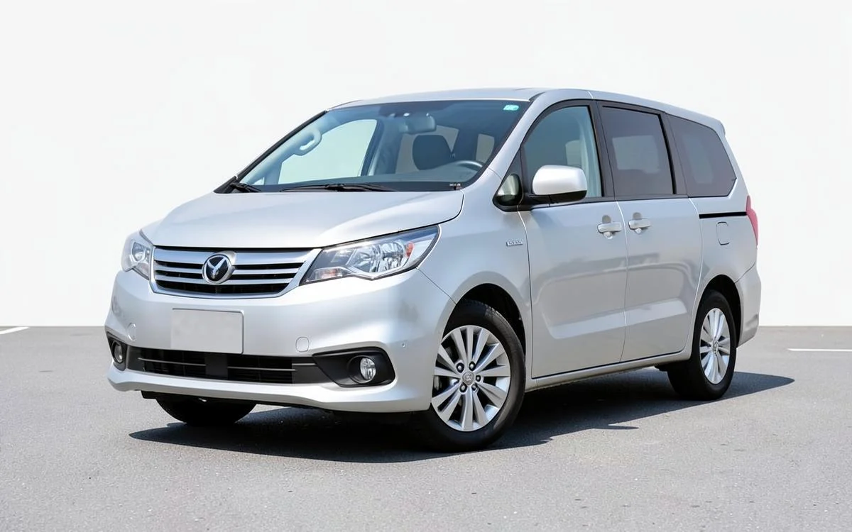 Minivan rental car