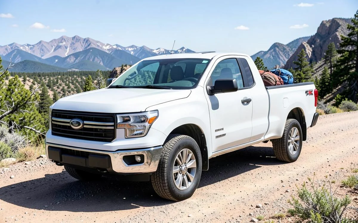 Pickup truck rental car