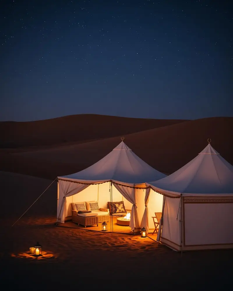 Browse Luxury Desert Camps on Marhaba