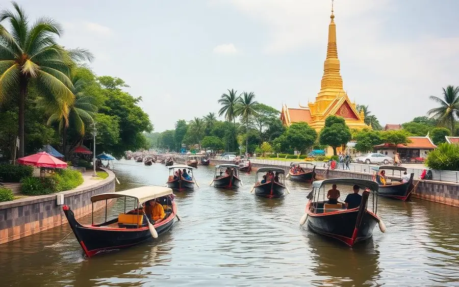 Bangkok temple & market experiences — Bangkok, Thailand