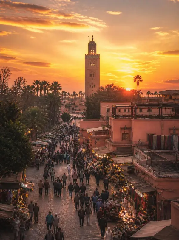 Riads in Marrakech, Morocco