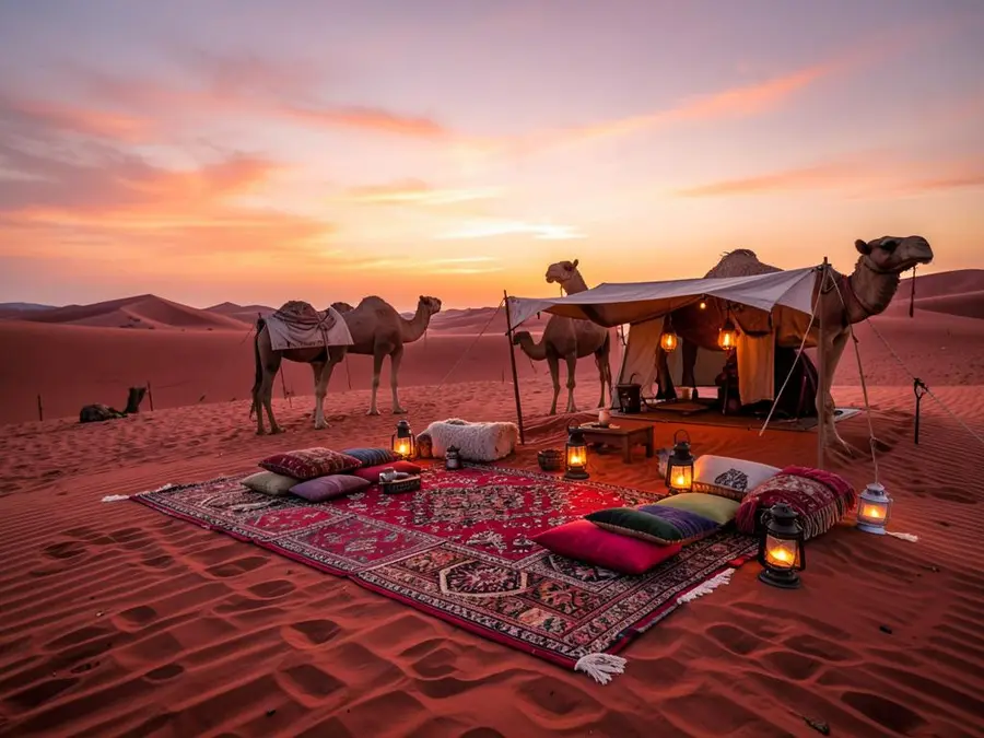 Red dune desert
