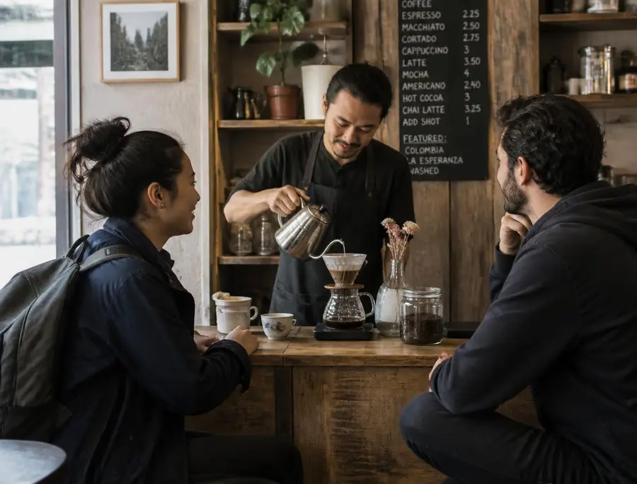 Coffee & café tour