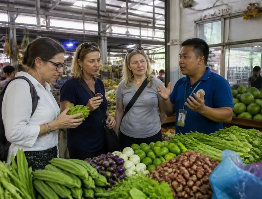 Food market tour