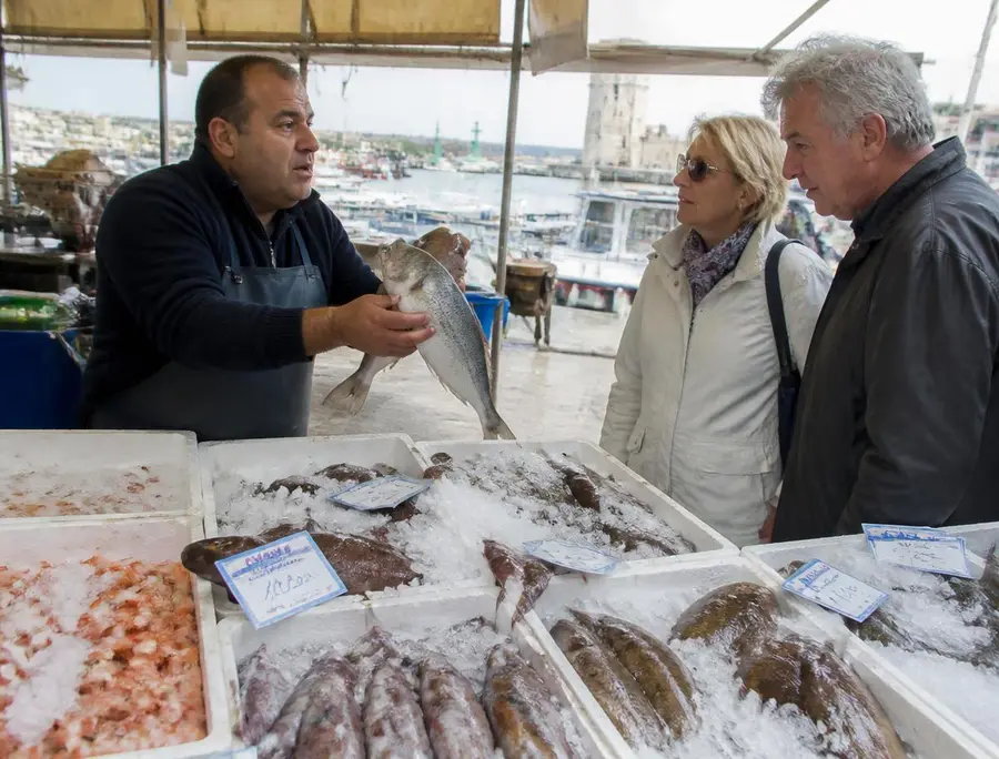 Seafood tasting