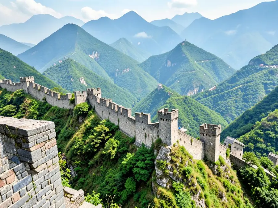 Great Wall from Beijing