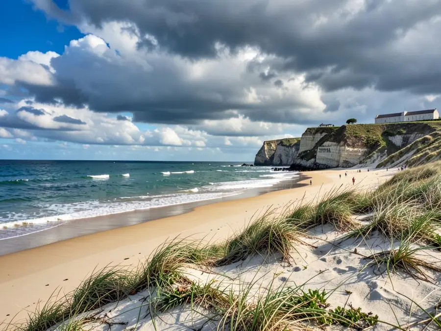Normandy coast
