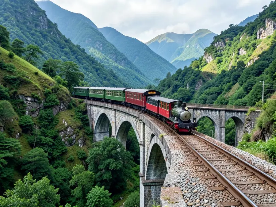Scenic rail journeys