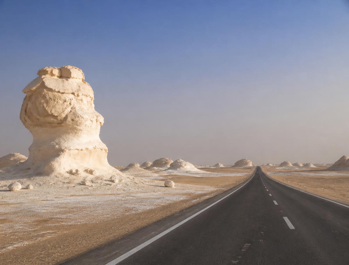 Egypt: Western Desert roads