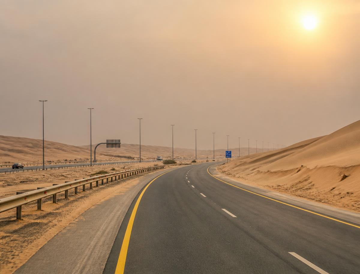 UAE: desert highways
