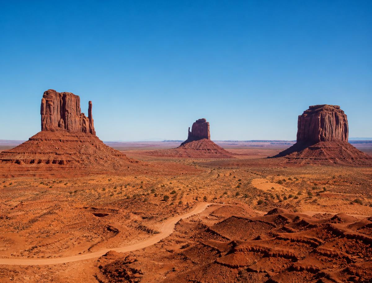 Desert landscape near Sedona, United States