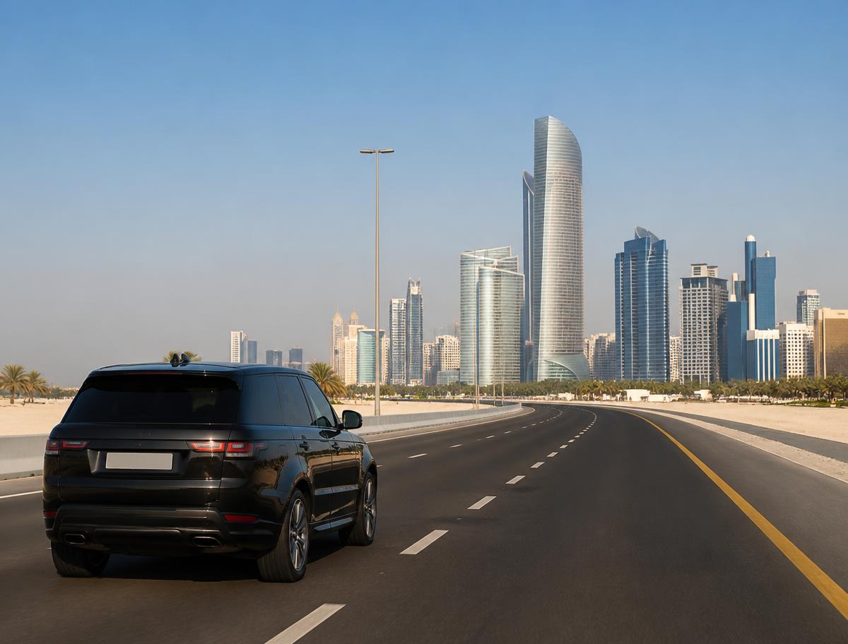 Private driver service in Abu Dhabi, United Arab Emirates