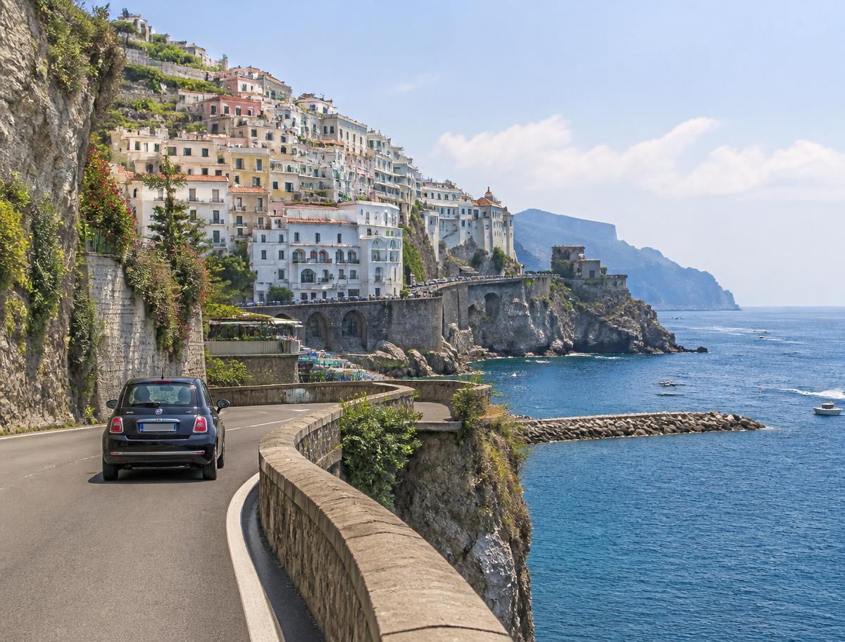 Private driver service in Amalfi Coast, Italy