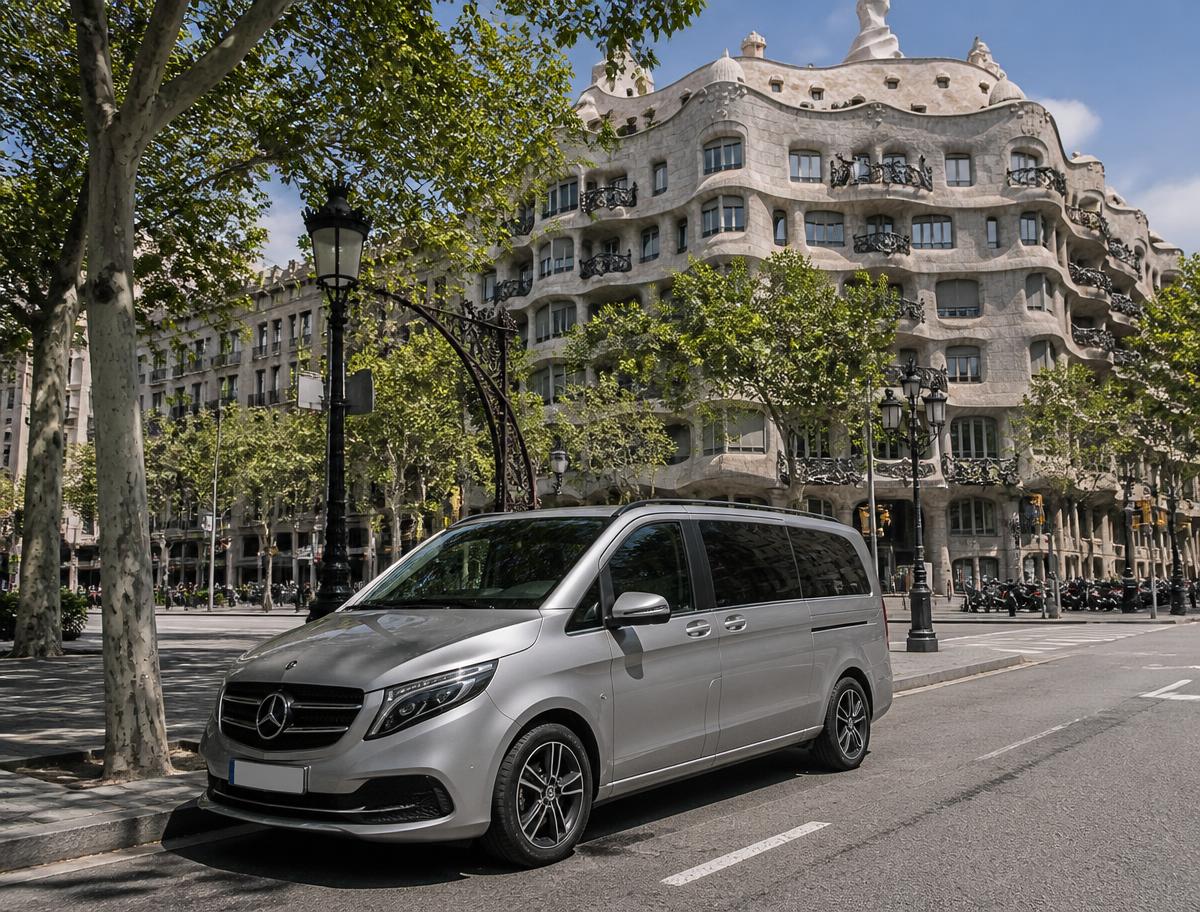 Private driver service in Barcelona, Spain