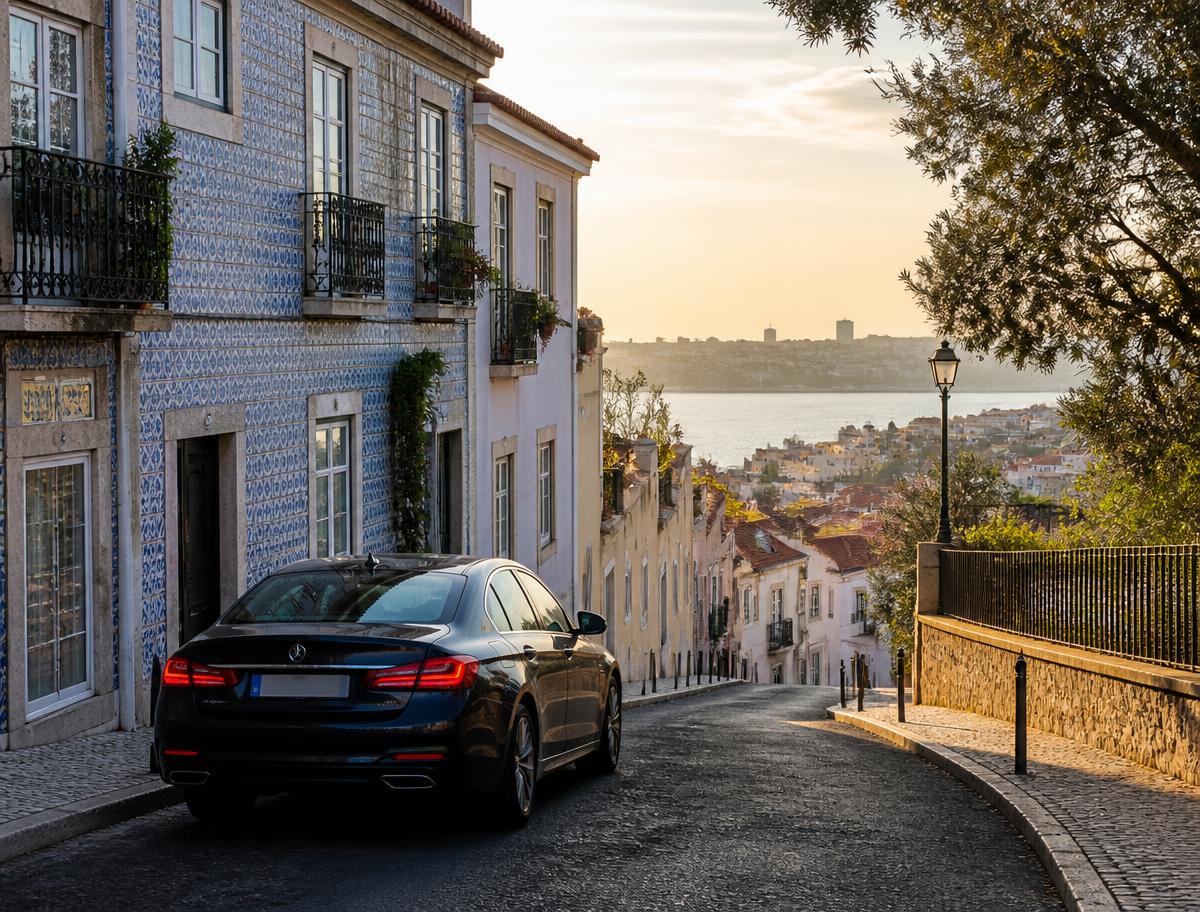 Private driver service in Lisbon, Portugal