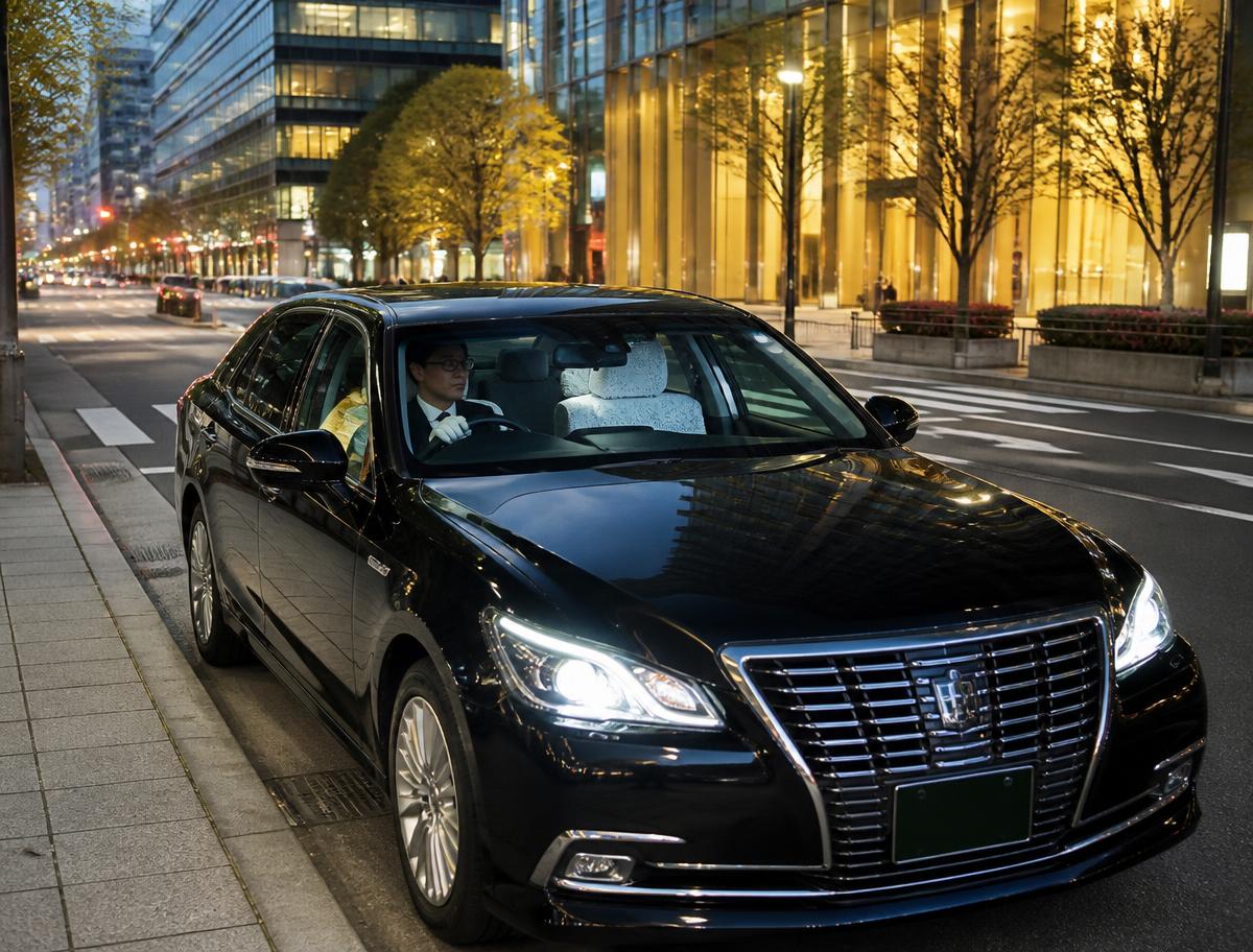 Private driver service in Tokyo, Japan