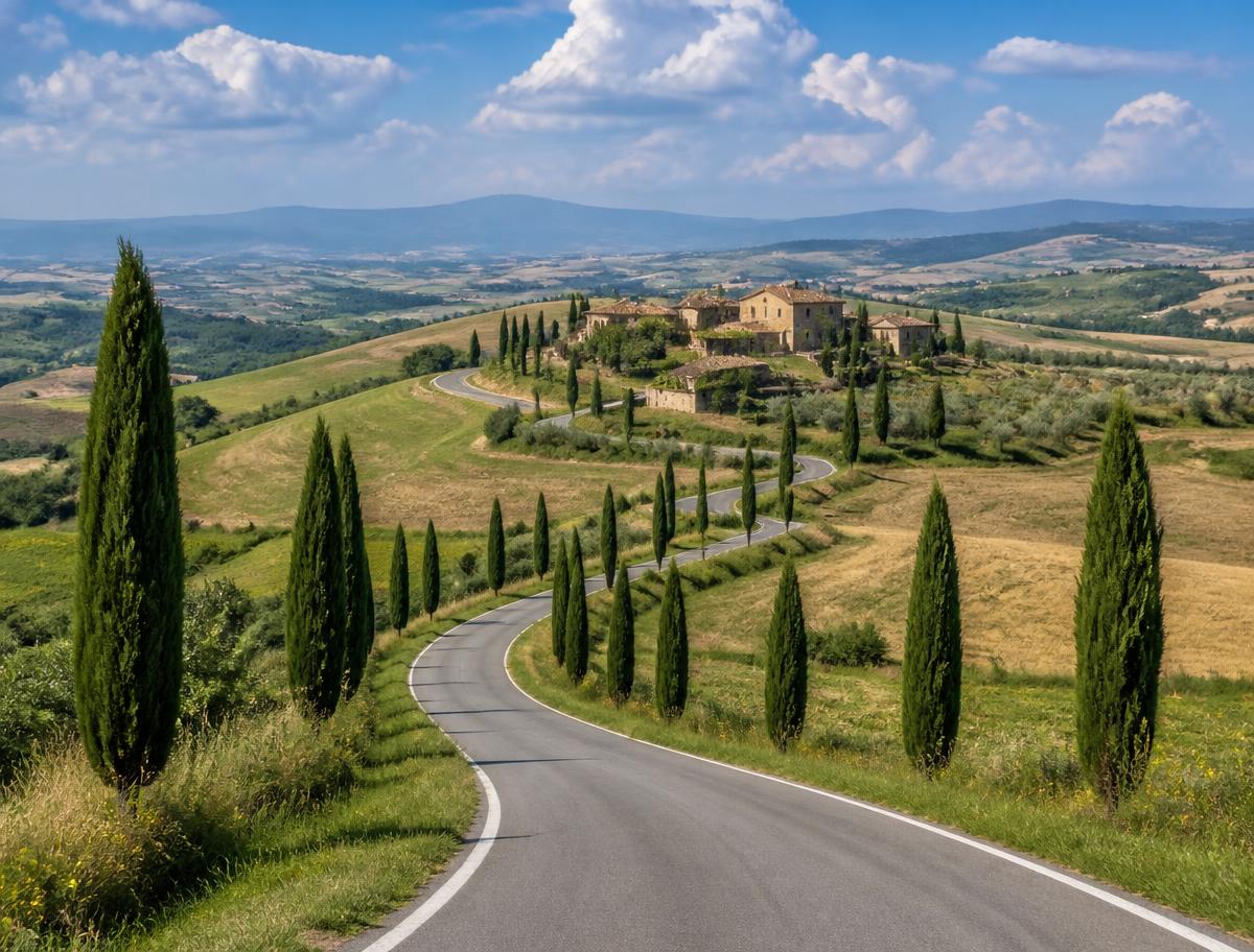 Countryside excursion near Florence