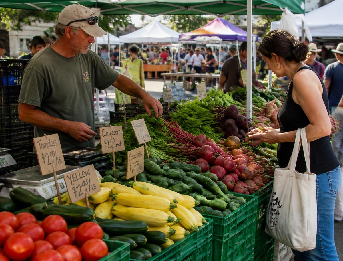 Farmers markets — Paris