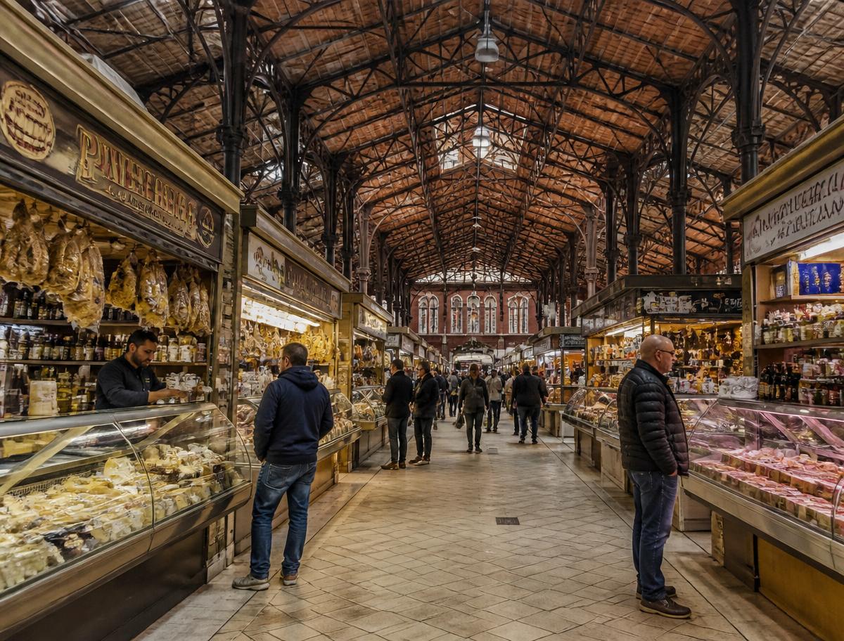 Traditional food markets — Barcelona