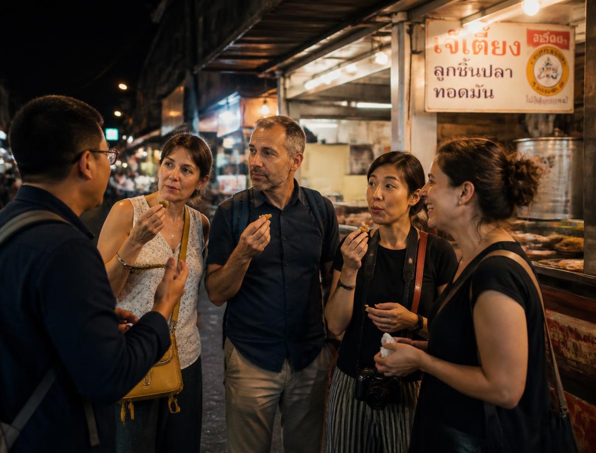 Food tours in Bangkok